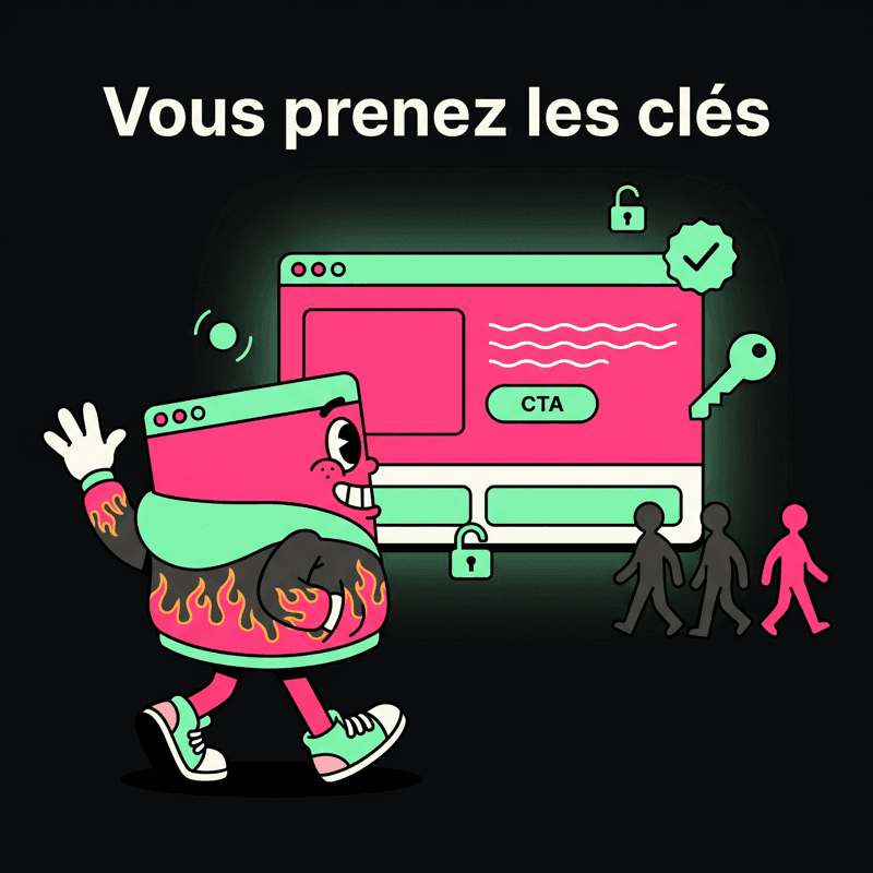 Site opérationnel, vous êtes libre